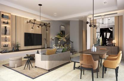 Townhouse - 3 - 3 for sale in Portofino - Damac Lagoons - Dubai