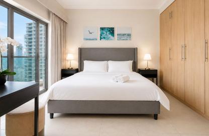 Apartment - 1 Bedroom - 2 Bathrooms for rent in Zumurud Tower - Dubai Marina - Dubai