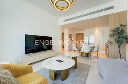 شقة - 2 غرف نوم - 2 حمامات للبيع في برج Beach Vista 1 - بيتش فيستا - إعمار بيتشفرونت - دبي هاربور - دبي شقة - 2 غرف نوم - 2 حمامات للبيع في برج Beach Vista 1 - بيتش فيستا - إعمار بيتشفرونت - دبي هاربور - دبي