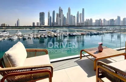 شقة - غرفة نوم - 1 حمام للايجار في برج بيتش مانشن 1 - قصر الشاطئ - إعمار بيتشفرونت - دبي هاربور - دبي