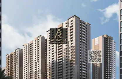 Apartment - 2 Bedrooms - 3 Bathrooms for sale in Ajman One - Phase 2 - Ajman Downtown - Ajman