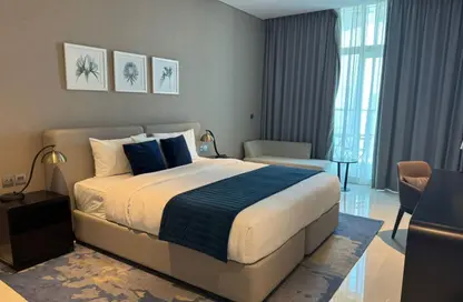 Apartment - 1 Bedroom - 1 Bathroom for rent in Damac Maison Prive B - Damac Maison Prive - Business Bay - Dubai