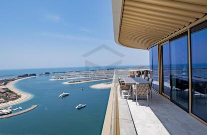 Apartment - 4 Bedrooms - 5 Bathrooms for sale in Grand Bleu Tower 1 - Emaar Beachfront - Dubai Harbour - Dubai