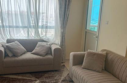 Apartment - 1 Bedroom - 1 Bathroom for rent in Orient Tower 1 - Orient Towers - Al Bustan - Ajman