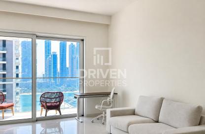 Apartment - 1 - 1 for rent in Grand Bleu Tower 2 - Emaar Beachfront - Dubai Harbour - Dubai