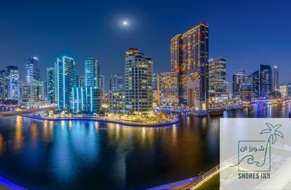 Apartment - 2 Bedrooms - 3 Bathrooms for rent in Continental Tower - Dubai Marina - Dubai