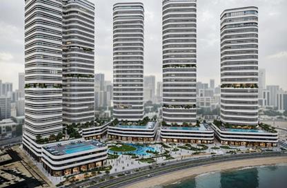 Apartment - 1 Bedroom - 2 Bathrooms for sale in La Plage Tower - Al Mamzar - Sharjah - Sharjah Apartment - 1 Bedroom - 2 Bathrooms for sale in La Plage Tower - Al Mamzar - Sharjah - Sharjah