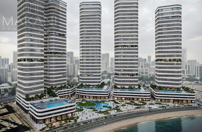Apartment - 1 Bedroom - 2 Bathrooms for sale in La Plage Tower - Al Mamzar - Sharjah - Sharjah Apartment - 1 Bedroom - 2 Bathrooms for sale in La Plage Tower - Al Mamzar - Sharjah - Sharjah