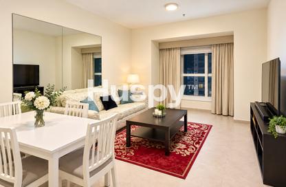 Apartment - 1 - 1 for rent in Elite Residence - Dubai Marina - Dubai