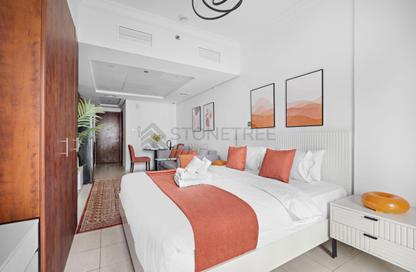 Apartment - Studio - 1 Bathroom for rent in Lake View Tower - JLT Cluster B - Jumeirah Lake Towers - Dubai