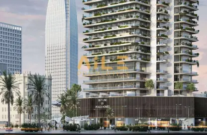Apartment - Studio - 1 Bathroom for sale in Sky Line by Peace Homes - Dubai Land Residence Complex - Dubai Land - Dubai Apartment - Studio - 1 Bathroom for sale in Sky Line by Peace Homes - Dubai Land Residence Complex - Dubai Land - Dubai