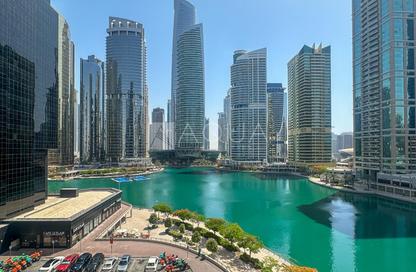 شقة - غرفة نوم - 2 حمامات للايجار في دبي ارك - (JLT) مجمع G - أبراج بحيرات الجميرا - دبي