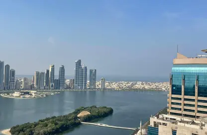 Apartment - 2 Bedrooms - 3 Bathrooms for rent in Al Majaz Tower - Al Majaz - Sharjah