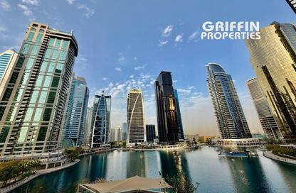 Apartment - Studio - 1 Bathroom for rent in Lake Terrace - JLT Cluster D - Jumeirah Lake Towers - Dubai