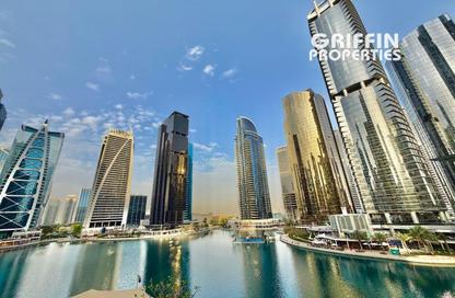 Apartment - Studio - 1 Bathroom for rent in Lake Terrace - JLT Cluster D - Jumeirah Lake Towers - Dubai