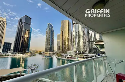 Apartment - Studio - 1 Bathroom for rent in Lake Terrace - JLT Cluster D - Jumeirah Lake Towers - Dubai