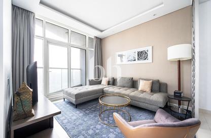 Apartment - 1 Bedroom - 2 Bathrooms for rent in Damac Maison Prive A - Damac Maison Prive - Business Bay - Dubai