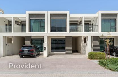 Townhouse - 4 - 3 for rent in Bel Air - Trump Estates - Damac Hills - Dubai