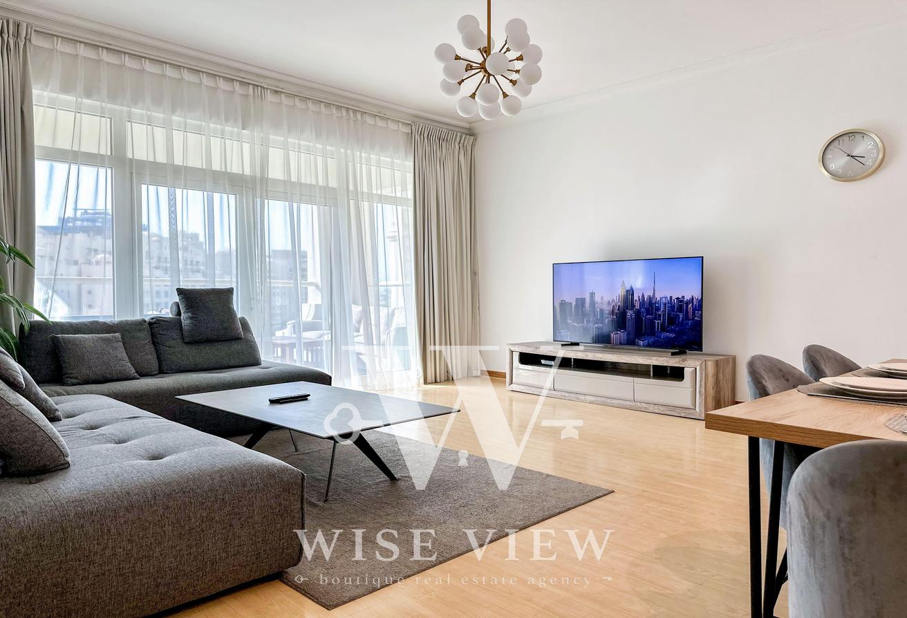 Palm Jumeirah Living | 2BR+Maid | Balcony photo 11