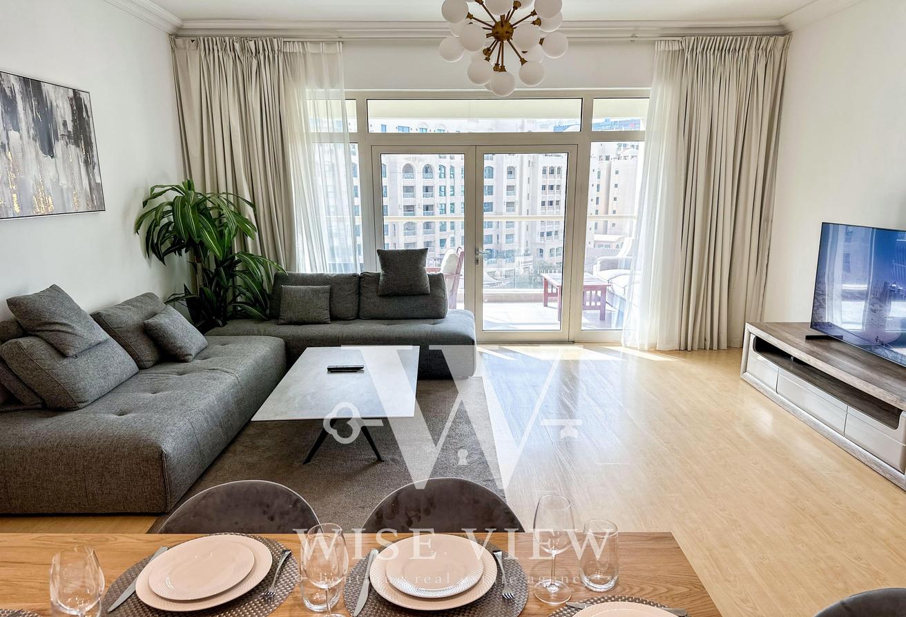 Palm Jumeirah Living | 2BR+Maid | Balcony photo 4