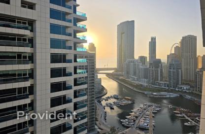 Apartment - 1 Bedroom - 2 Bathrooms for rent in Escan Tower - Dubai Marina - Dubai