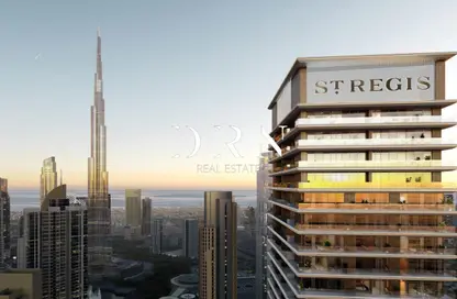 شقة - 3 غرف نوم - 4 حمامات للبيع في سانت ريجيس ريزيدنس - برج خليفة - وسط مدينة دبي - دبي