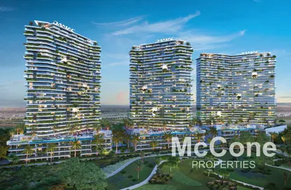 Apartment - 1 Bedroom - 2 Bathrooms for sale in Golf Greens 2 Tower A - Golf Greens 2 - Golf Greens - DAMAC Hills - Dubai