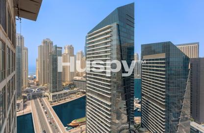 Apartment - 2 - 3 for rent in Al Majara 1 - Al Majara Towers - Dubai Marina - Dubai