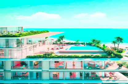 شقة - غرفة نوم - 2 حمامات للبيع في مساكن الشاطي بجزر دبي B4 - بيتش ريزيدنس جزر دبي - جزر دبي - دبي