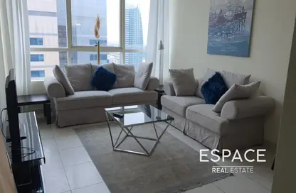 Apartment - 2 Bedrooms - 3 Bathrooms for rent in Marina View Tower A - Marina View - Dubai Marina - Dubai