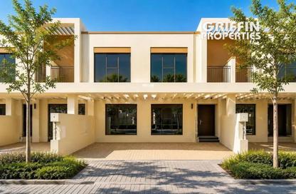 Townhouse - 4 - 3 for sale in Costa Brava 1 - Costa Brava - Damac Lagoons - Dubai