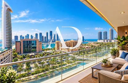 Apartment - 2 - 3 for sale in Ocean Heights - Dubai Marina - Dubai
