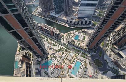 Apartment - Studio - 1 for rent in Peninsula Four - Peninsula - Business Bay - Dubai