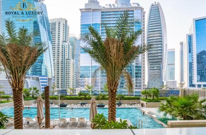 Apartment - 1 Bedroom - 1 Bathroom for rent in Zada Tower - Business Bay - Dubai
