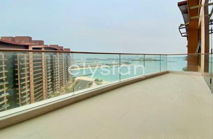 Apartment - 2 - 3 for rent in Sapphire - Tiara Residences - Palm Jumeirah - Dubai