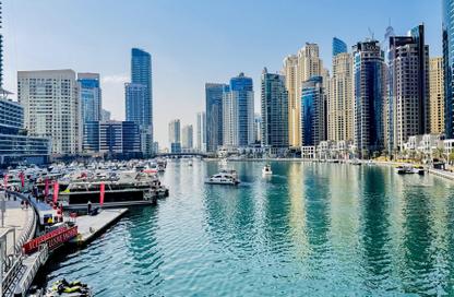 Shop - Studio - 1 Bathroom for sale in Yacht Bay - Dubai Marina - Dubai