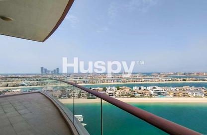 Apartment - 3 Bedrooms - 3 Bathrooms for rent in Diamond - Tiara Residences - Palm Jumeirah - Dubai
