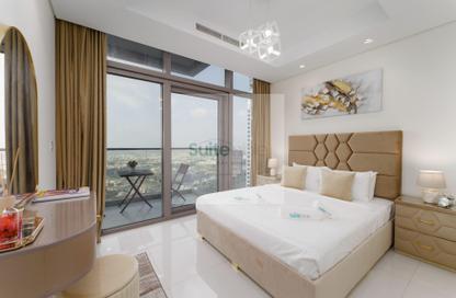 Apartment - 2 - 2 for rent in Paramount Tower Hotel  and  Residences - Business Bay - Dubai