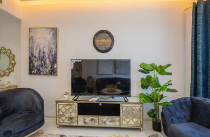 Apartment - 2 Bedrooms - 3 Bathrooms for rent in Beach Tower 1 - Al Khan Lagoon - Al Khan - Sharjah