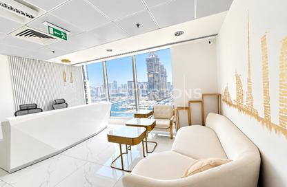 Office Space - Studio for rent in Al Habtoor Business Tower - Dubai Marina - Dubai