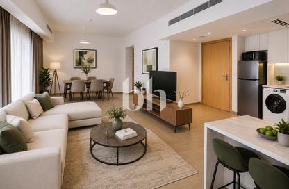 Apartment - Studio - 1 Bathroom for rent in Mayan 2 - Mayan - Yas Island - Abu Dhabi
