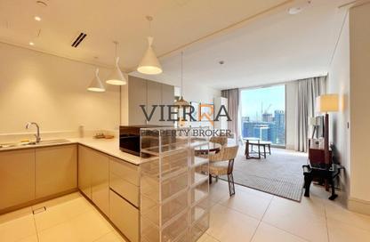 Apartment - 1 Bedroom - 2 Bathrooms for rent in Vida Residence Downtown - Downtown Dubai - Dubai