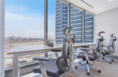 Office Space - Studio - 1 Bathroom for rent in I Rise Tower - Barsha Heights (Tecom) - Dubai