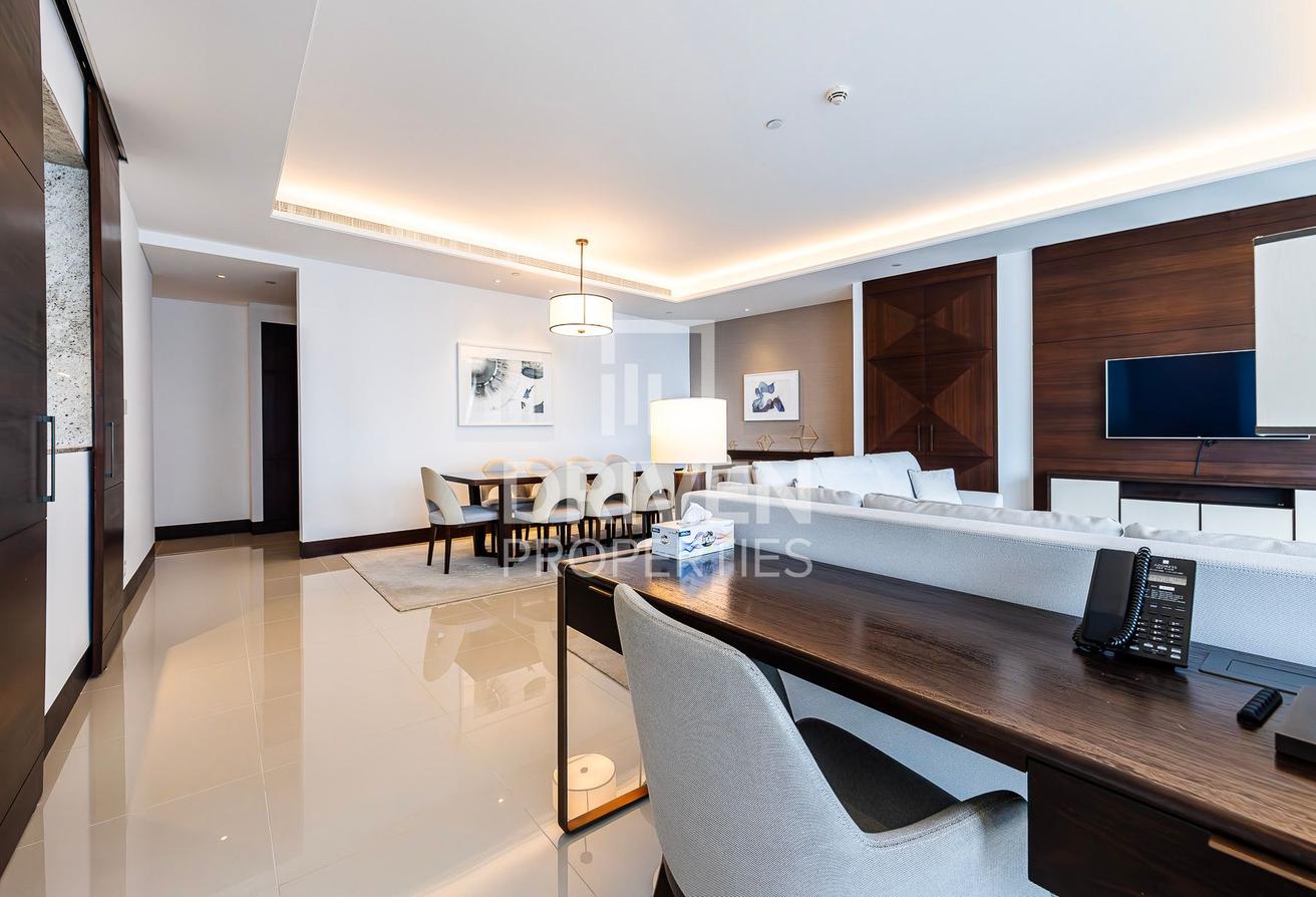 Vacant and Furnished | High Floor | Burj View photo 24