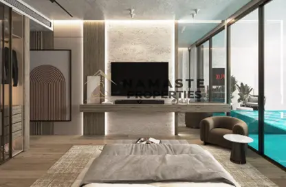 Apartment - 1 Bathroom for sale in Peace Lagoons II by Peace Homes - Dubai Land Residence Complex - Dubai