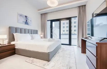 Apartment - 1 Bathroom for rent in SOL Bay - Business Bay - Dubai