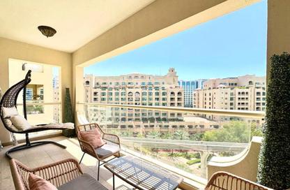 Apartment - 1 Bedroom - 2 Bathrooms for rent in Al Khushkar - Shoreline Apartments - Palm Jumeirah - Dubai