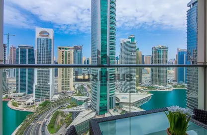 Apartment - 1 Bedroom - 1 Bathroom for rent in Bonnington Tower - JLT Cluster J - Jumeirah Lake Towers - Dubai