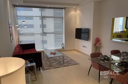 Apartment - 1 - 2 for rent in Skyview Tower - Dubai Marina - Dubai