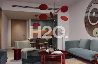 Apartment - 2 - 2 for sale in The Edge Tower A - The Edge - Business Bay - Dubai